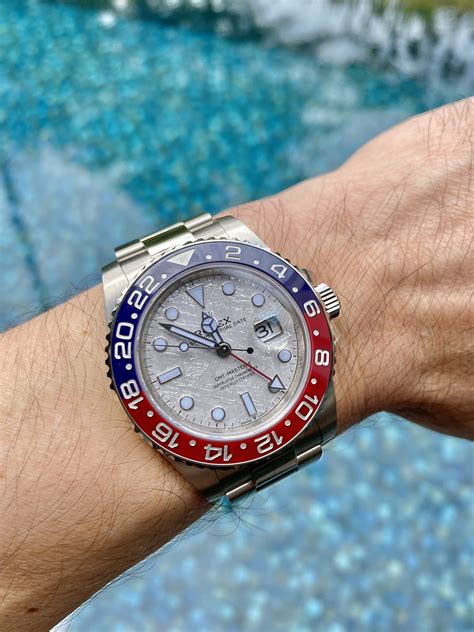 rolex gmt master 2 pepsi 2000|gmt master 2 Pepsi meteorite.